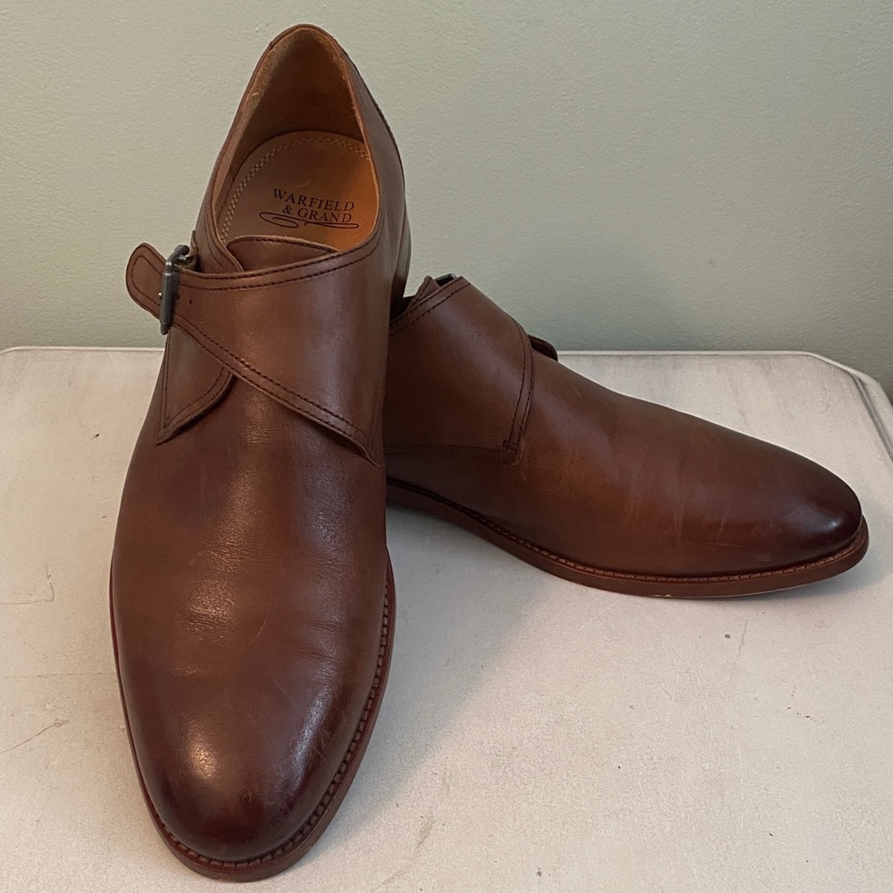 Warfield & Grand Brown Leather Men's Shoes